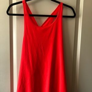 Bright Orange UA tank NWT- XL